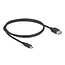 Delock USB 2.0 Cable USB Type-C™ male to EASY USB Type-A female 1 m