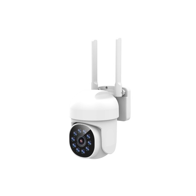Slimme wifi camera voor buiten, 2K QHD, draaibaar