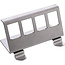 InLine® Keystone SNAP-In metalen modulehouder, 4-voudig voor opzetrail