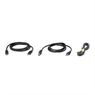 Aten ATEN 2L-7D02UDPX3 DisplayPort-kabelset