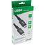 InLine® USB4-kabel, USB-C male/male, 8K60Hz, zwart, 2m