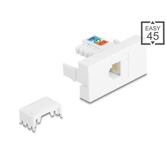 DeLOCK Delock Easy 45 Module RJ12 jack to LSA UTP white