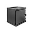Delock 10″ Network Cabinet 6U with glass door for stand or wall mounting, 240 mm depth, load capacity 30 kg, 330 x 312 x 300 mm, black