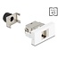 Delock Easy 45 Module RJ45 jack to LSA Cat.6A 180° toolfree