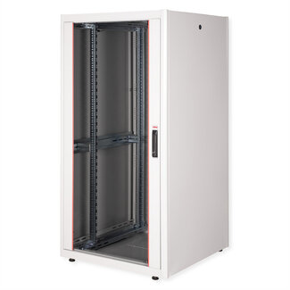 Roline ROLINE 19-inch netwerkkast Basic 32 U, 800x800 BxD Glazen deur grijs