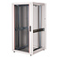 ROLINE 19-inch netwerkkast Basic 32 U, 800x800 BxD Glazen deur grijs