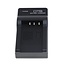 Acculader compatibel met Panasonic VW-VBX070, Pentax D-Li88, Sanyo DB-L80 en Toshiba PX1686 accu's