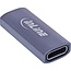 InLine USB-C koppelstuk (v-v) | USB4 40 Gbps | PD 240W | 8K 60Hz | aluminium