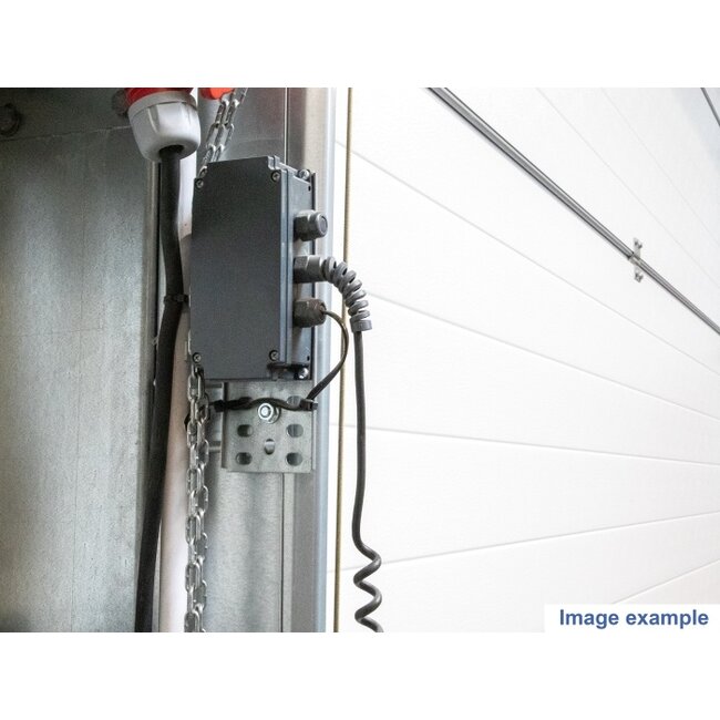 Kabelwartel met trekontlasting | 90° haaks | PG9 | 4-8 mm | IP68 | grijs | 1 stuk