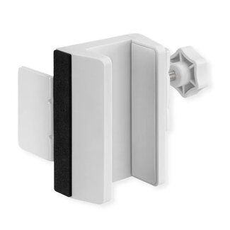 Value Value stekkerdoos bureaubevestiging | schroefklem | tafelpootdikte tot 90mm | wit