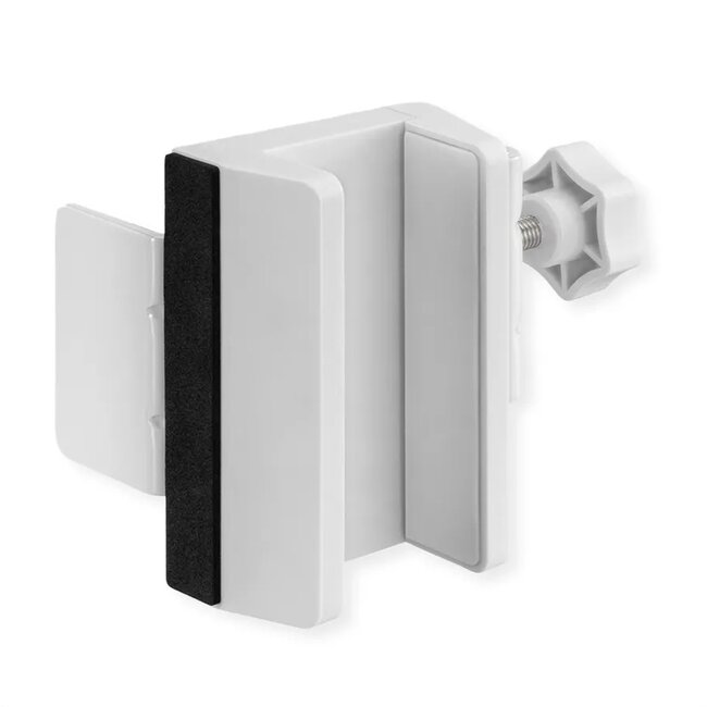 Value stekkerdoos bureaubevestiging | schroefklem | tafelpootdikte tot 90mm | wit