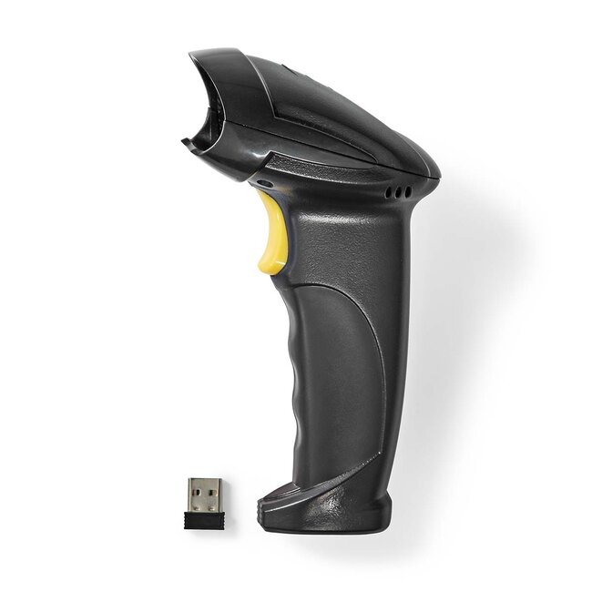 Nedis barcode scanner | laser | draadloos | 1D | USB2.0