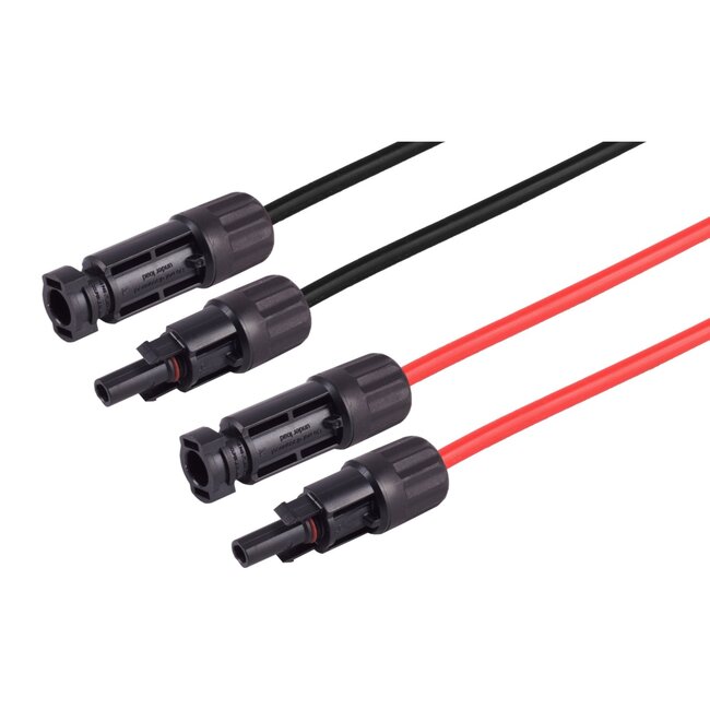 Solar PV kabel set | 6mm² | IP68 | 10 meter