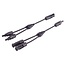 Solar PV T-adapter set | 1 naar 2 | 4mm² | IP68 | 0,30 meter