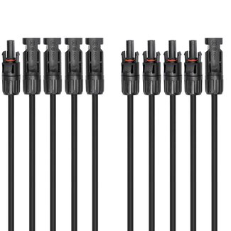 S-Impuls Solar PV T-adapter set | 1 naar 4 | 6mm² | IP68 | 0,60 meter