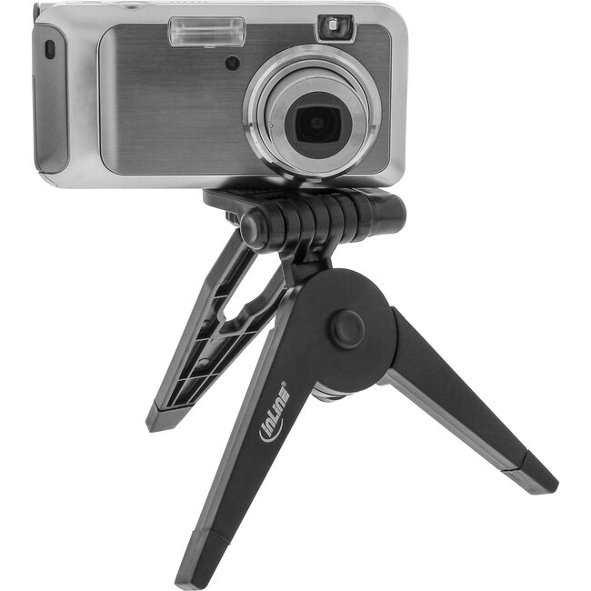 InLine portable mini tripod voor camera's | max. 8,5cm