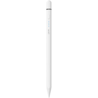 InLine® InLine® Stylus, tabletpen voor Apple iPads, met oplaadbare batterij, USB-C, wit
