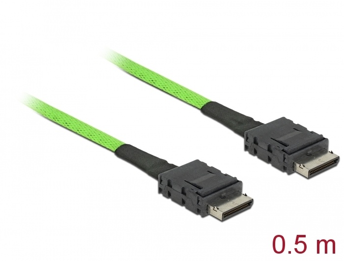 DeLOCK OCuLink PCIe SFF-8611 > OCuLink SFF-8611, 50 cm kabel 85211