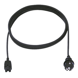 Bachmann BACHMANN Zuleitung H05RR-F 3G1,0mm² 2m, Stecker CEE7/7 C15a