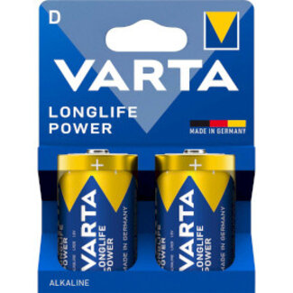 Varta Alkaline Batterij D 1.5 V High Energy 2-Blister