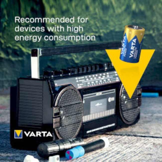 Alkaline Batterij D 1.5 V High Energy 2-Blister