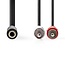 Nedis Tulp (m) - 3,5mm Jack (v) adapter kabel | CCS | 0,20 meter