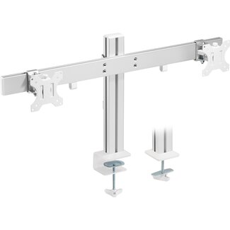 InLine InLine bureaubeugel voor 2 monitoren tot 32 inch | crossbar | full motion