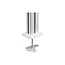 InLine bureaubeugel voor 4 monitoren tot 32 inch | 2x crossbar | full motion