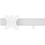 InLine bureaubeugel voor 4 monitoren tot 32 inch | 2x crossbar | full motion
