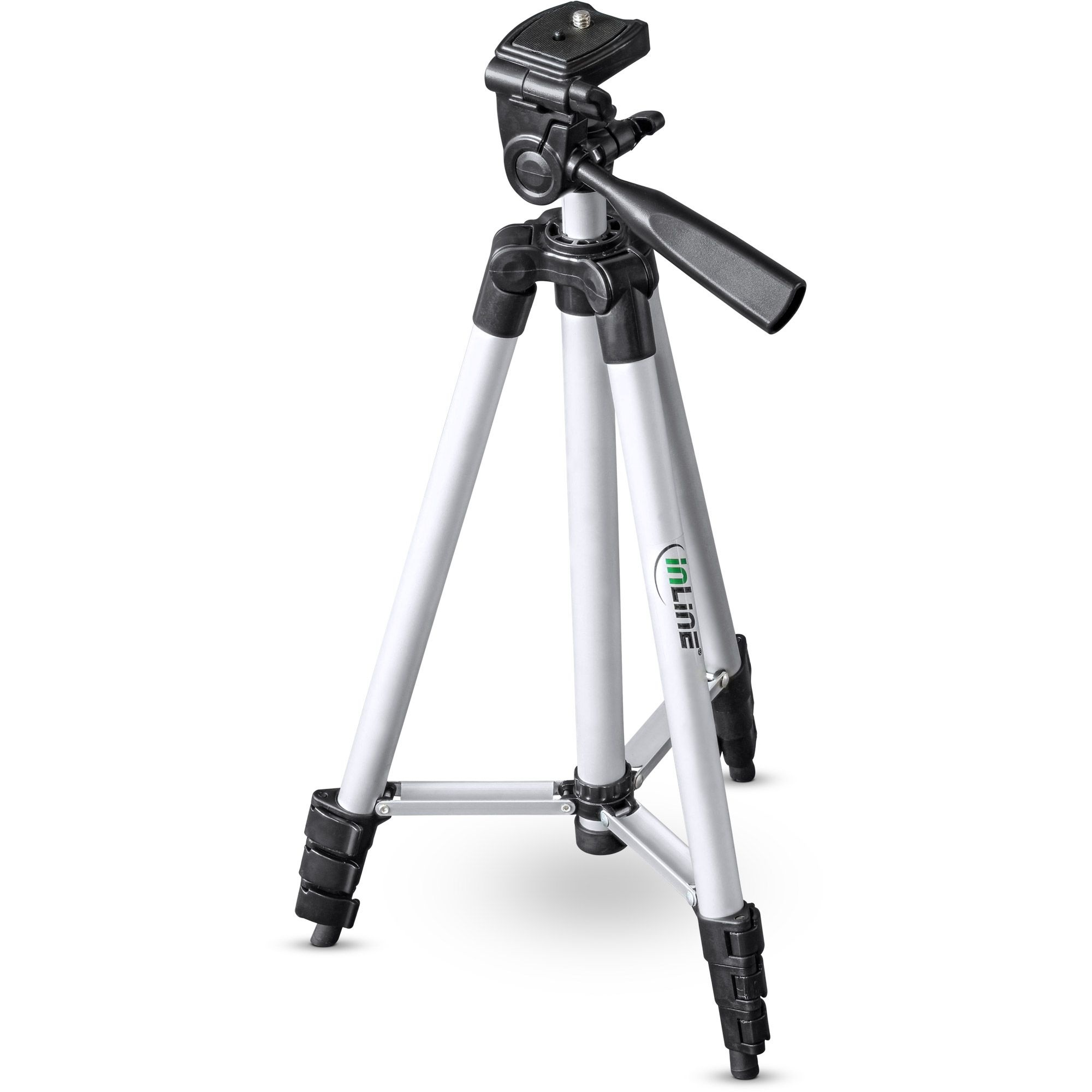 InLine 48002C Zwart, Zilver tripod