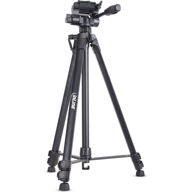 InLine lichtgewicht camera tripod | max. 1,73m | aluminium/zwart