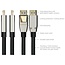 Python DisplayPort kabel | DP2.1a (10K 60Hz) | UHBR13.5 (54Gbit/s) | zwart | 2 meter