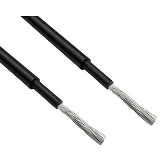 MaxTrack Solar PV kabel | 6mm² | IP67 | CPR B2ca | zwart | 10 meter