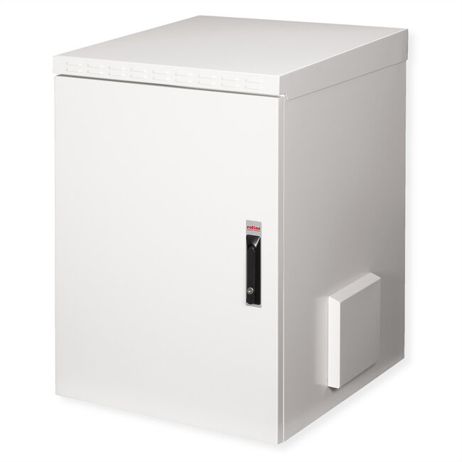 ROLINE 19-inch wandbehuizing Pro 16 U , 600x600 BxT IP55 buiten grijs