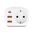 Delock Power Socket with childproof lock and USB PD charger 20 W