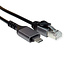 VALUE USB 3.2 Gen 2 Typ C zu Gigabit Ethernet Konverterkabel, schwarz, 2 m