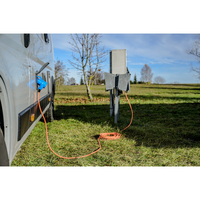 Brennenstuhl campingset | CEE 3-pins kabel, adapter en veiligheidsdoos | IP44