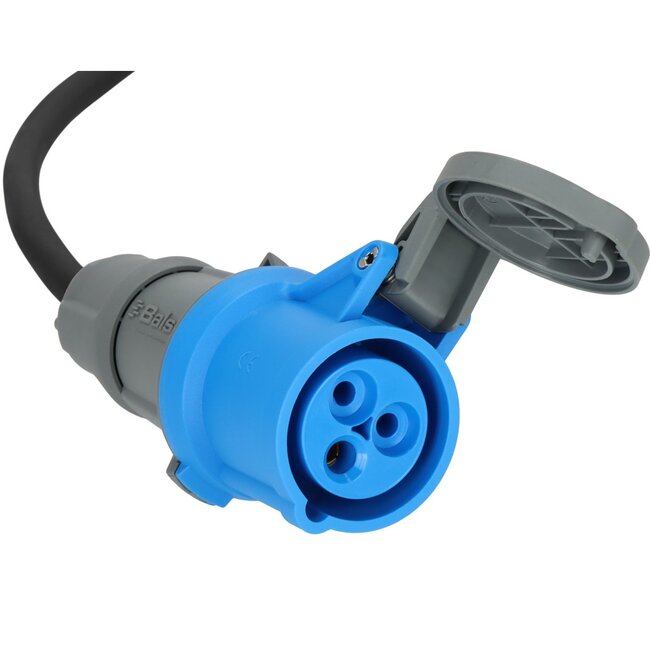 Brennenstuhl camping stroomkabel | CEE 7/7 - CEE 3-pins 230V/16A | 3x 2,50mm | IP44 | zwart | 25 meter