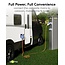 Camping stroomkabel met extra stopcontact | CEE 3-pins 230V/16A | 3x 2,50mm | IP44 | 1,5 meter