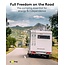 Camping stroomkabel met extra stopcontact | CEE 3-pins 230V/16A | 3x 2,50mm | IP44 | 1,5 meter