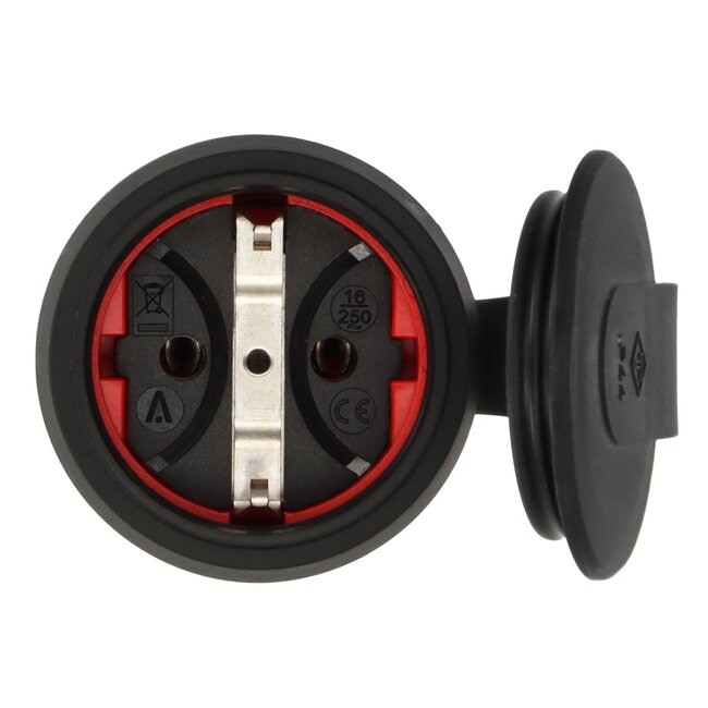 Brennenstuhl Professional CEE 7/3 geaarde stroomstekker | extra robuust | IP54