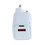 OTB USB lader | USB-C PD + USB-A QC | GaN | 20W | wit