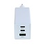 OTB USB lader | 2x USB-C PD + 1x USB-A QC | GaN | 65W | wit
