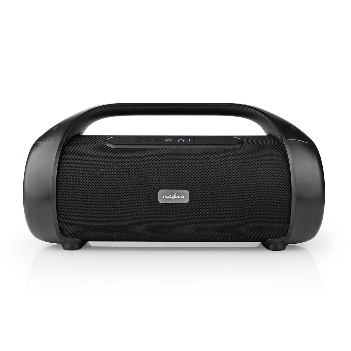 Bluetooth® Party Boombox | 9.5 uur | 2.1 | 120 W | Media afspeelmogelijkheden: AUX | IPX5 | Koppelb
