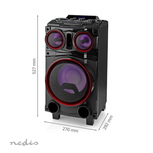 Nedis Bluetooth Party Speaker | 120W