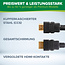 InLine® HDMI-kabel, HDMI High Speed met Ethernet, mannetje / mannetje, zwart, 5m