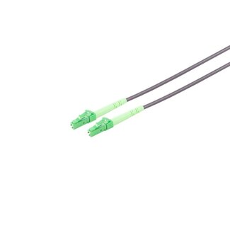 S-Impuls LWL Simplex Patchkabel LC/LC APC SM, OS2, Trittfest (Armored), 5m