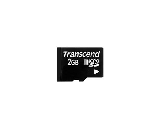 Transcend microSD 2GB SD-Adapter