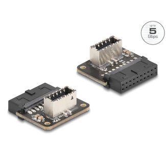 DeLOCK Delock USB 5 Gbps Adapter Pin Header female to internal Type-E Key A female angled