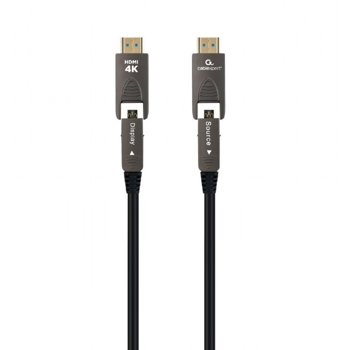 Active Optical High speed HDMI D-A kabel met Ethernet &apos;&apos;AOC Armored series&apos;&apos;, 20 m